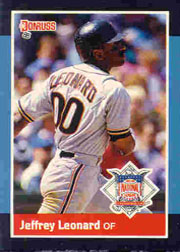 1988 Donruss All-Stars Baseball Cards  054      Jeffrey Leonard